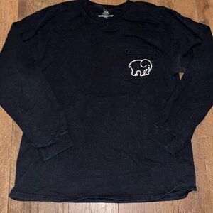 Ivory Ella black long sleeve t shirt